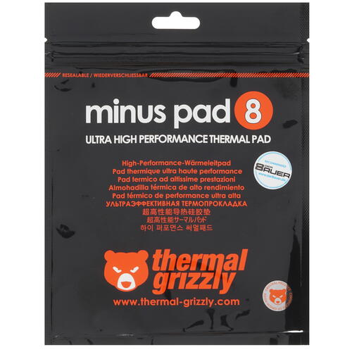 Купить Термопрокладка  Thermal Grizzly Minus Pad 8  1604639. Характеристики, отзывы и цены в Донецке