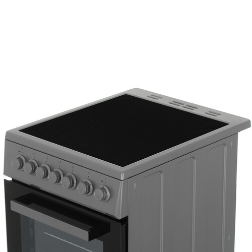 Купить Электрическая плита Indesit ISV5F1HX серебристый  9306997. Характеристики, отзывы и цены в Донецке