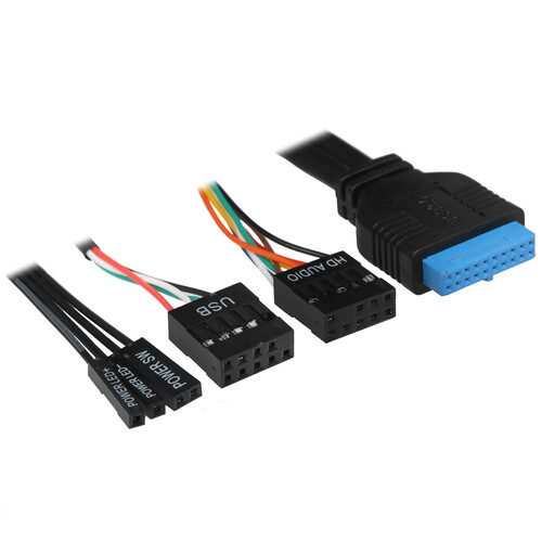 Купить Корпус DEXP DCU-500B [U500 B] черный  5467809. Характеристики, отзывы и цены в Донецке