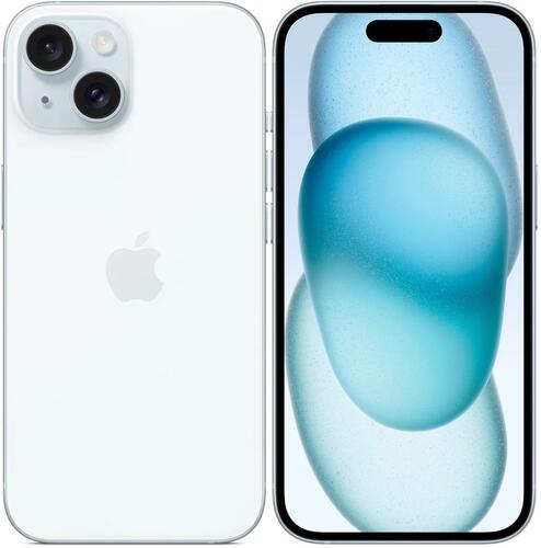Купить 6.1" Смартфон Apple iPhone 15 256 ГБ голубой  5432165. Характеристики, отзывы и цены в Донецке
