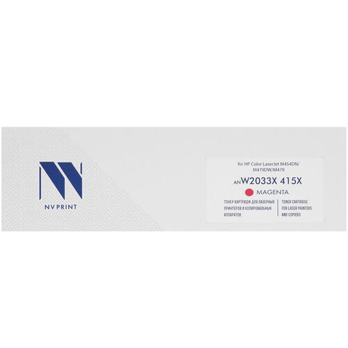 Купить Картридж лазерный NV Print NV-W2033X 415X пурпурный  9926603. Характеристики, отзывы и цены в Донецке