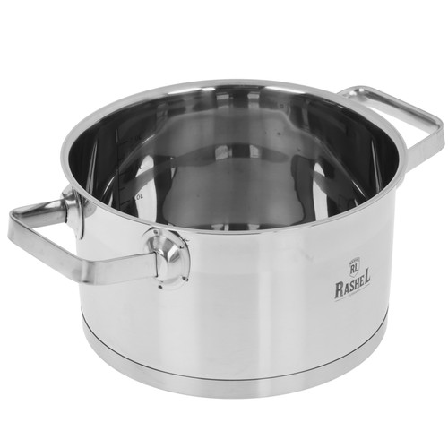 Купить Кастрюля Rashel Виктория R-270w 2.7 л 18 см серебристый  9321065. Характеристики, отзывы и цены в Донецке