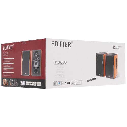 Купить Колонки Edifier R1380DB коричневый  4886873. Характеристики, отзывы и цены в Донецке
