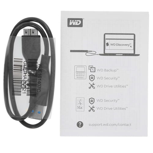Купить 4 ТБ Внешний HDD WD My Passport [WDBPKJ0040BRD-WESN]  5420133. Характеристики, отзывы и цены в Донецке