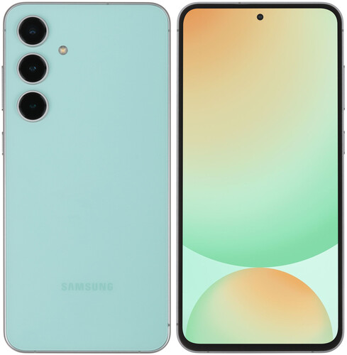 Купить 6.7" Смартфон Samsung Galaxy S24 FE 256 ГБ зеленый  5493490. Характеристики, отзывы и цены в Донецке