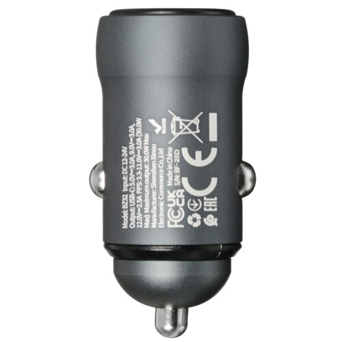 Купить Автомобильное ЗУ Borofone BZ32 Fresh черный  9244294. Характеристики, отзывы и цены в Донецке