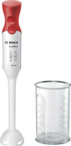 Купить Блендер погружной Bosch MSM 64010 красный  5069910. Характеристики, отзывы и цены в Донецке
