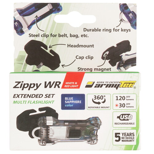 Купить Фонарь Armytek Zippy Extended Set WR Blue  9040786. Характеристики, отзывы и цены в Донецке