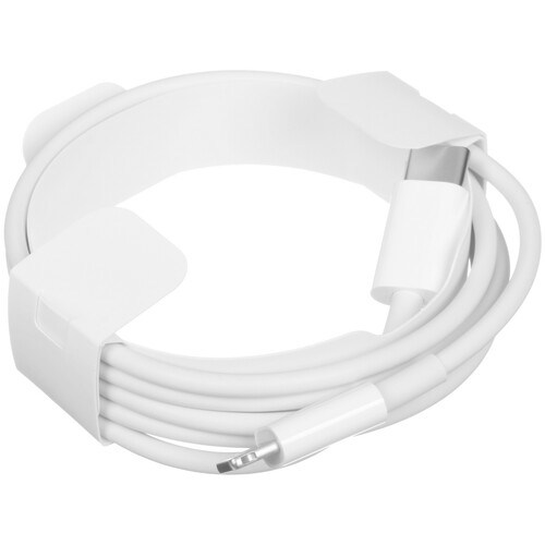 Купить Кабель круглый Apple Lightning 8-pin MFI - Thunderbolt 3 (USB Type-C) белый 1 м  5463676. Характеристики, отзывы и цены в Донецке