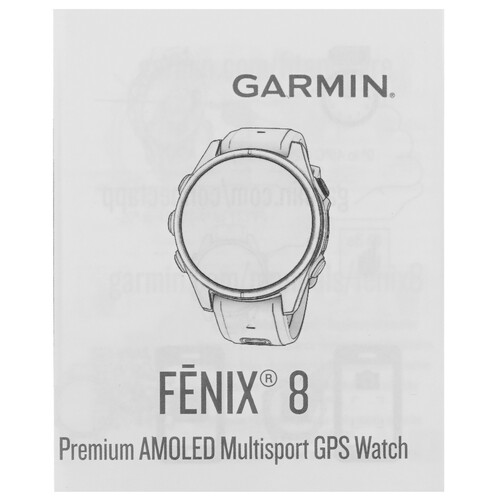 Купить Спортивные часы Garmin Fenix 8 + доп. ремешок  5493281. Характеристики, отзывы и цены в Донецке