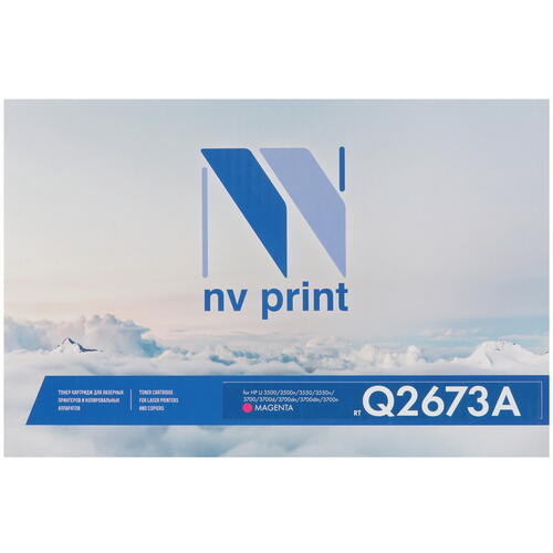 Купить Картридж лазерный NV Print Q2673A пурпурный  7978820. Характеристики, отзывы и цены в Донецке