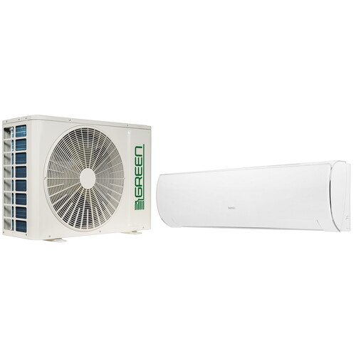Купить Кондиционер настенный сплит-система GREEN GRI-30HH2/GRO-30HH3 белый  9901860. Характеристики, отзывы и цены в Донецке