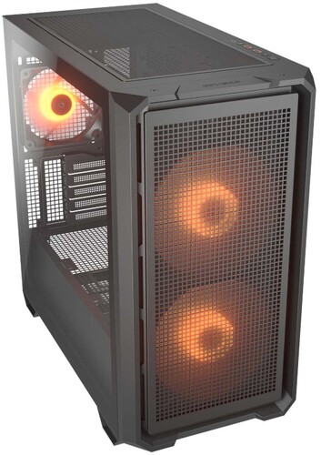 Купить Корпус Cougar MX600 MINI RGB  черный  5603815. Характеристики, отзывы и цены в Донецке