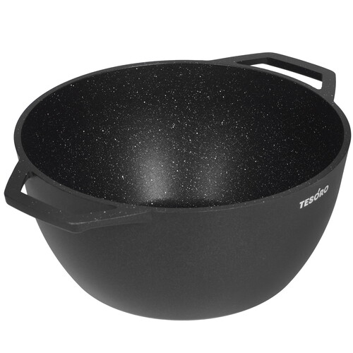 Купить Кастрюля Tesoro Florence Induction total TF6640tdi 4 л 25.1 см черный  9165236. Характеристики, отзывы и цены в Донецке