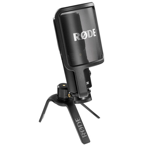 Купить Микрофон RODE NT-USB+ черный  5410770. Характеристики, отзывы и цены в Донецке