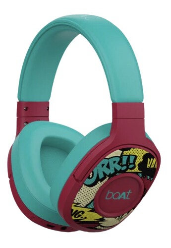 Купить Беспроводные/проводные наушники boAt Rockerz 550 бирюзовый  5623133. Характеристики, отзывы и цены в Донецке