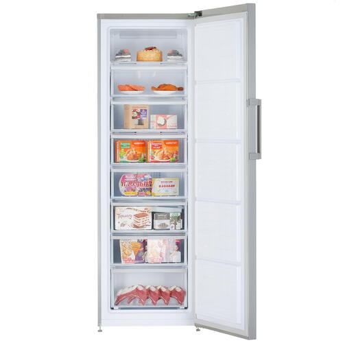 Купить Морозильный шкаф  Hotpoint HFZ 6185 S серебристый  9973674. Характеристики, отзывы и цены в Донецке