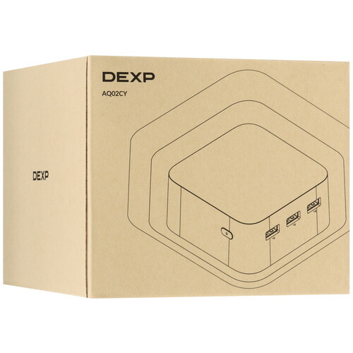 Купить Мини ПК DEXP Aquilon AQ02CY  9194594. Характеристики, отзывы и цены в Донецке