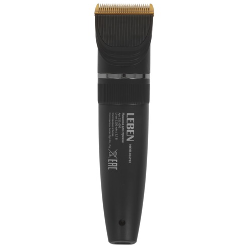 Купить Машинка для стрижки LEBEN 251-090 черный  9237136. Характеристики, отзывы и цены в Донецке