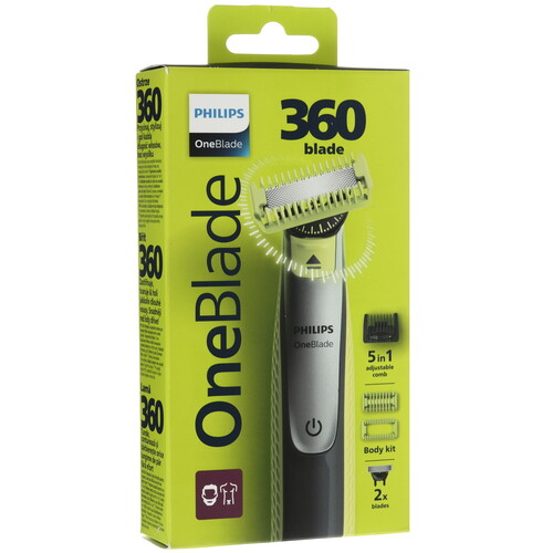 Купить Триммер Philips OneBlade QP2834/23 желтый/серебристый, черный  5640425. Характеристики, отзывы и цены в Донецке