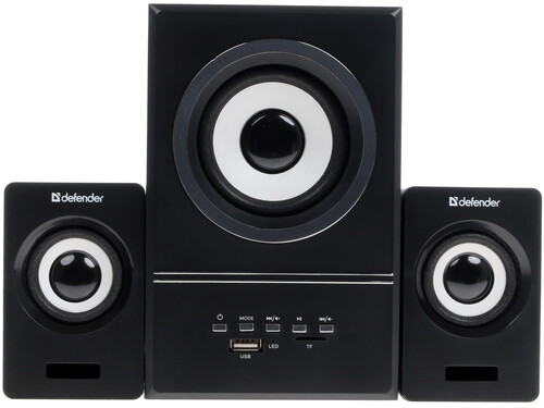 Купить Колонки Defender V10 черный  1176640. Характеристики, отзывы и цены в Донецке