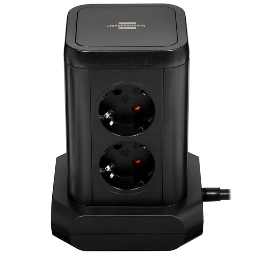 Купить Удлинитель Brennenstuhl Socket Tower черный  5408187. Характеристики, отзывы и цены в Донецке