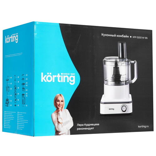 Купить Кухонный комбайн Korting KFP 0203 W 135 белый  9167817. Характеристики, отзывы и цены в Донецке