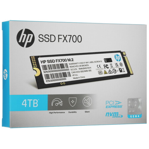 Купить 4000 ГБ M.2 NVMe накопитель HP FX700  5454024. Характеристики, отзывы и цены в Донецке