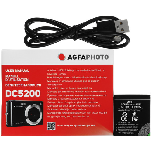 Купить Компактный фотоаппарат AgfaPhoto DC5200 синий  5632404. Характеристики, отзывы и цены в Донецке