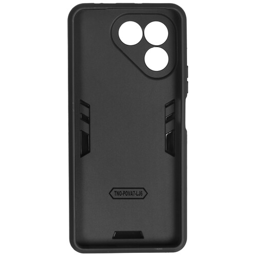 Купить Накладка  BoraSCO Anti-Shok Case для Tecno POVA 7 Neo черный  5634879. Характеристики, отзывы и цены в Донецке