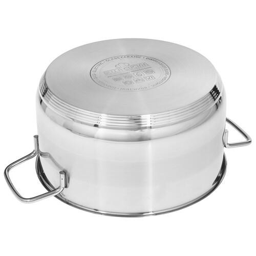 Купить Кастрюля Bella Cucina BC-2009 5.6 л 24 см серебристый  9150079. Характеристики, отзывы и цены в Донецке