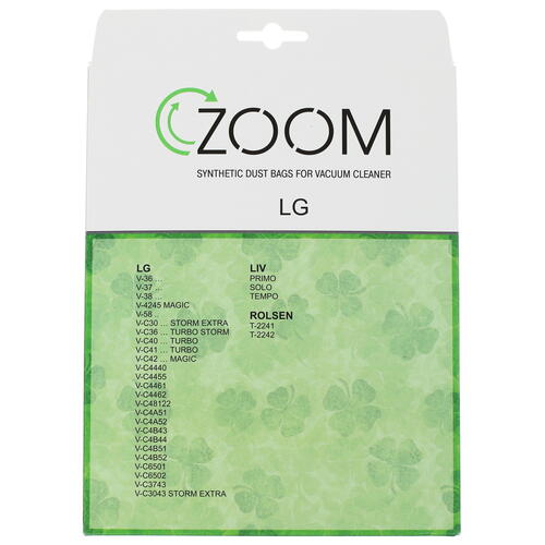 Купить Мешок-пылесборник ZOOM LG-508 белый  1345086. Характеристики, отзывы и цены в Донецке