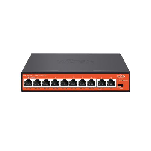 Купить Коммутатор Wi-Tek WI-PS210 v4  5454659. Характеристики, отзывы и цены в Донецке