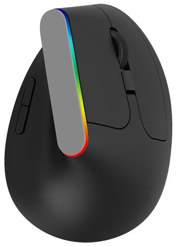 Купить Вертикальная мышь беспроводная DEXP WM-3007BU  черный  1663643. Характеристики, отзывы и цены в Донецке