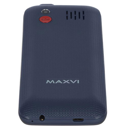 Купить Сотовый телефон Maxvi B35 синий  9916944. Характеристики, отзывы и цены в Донецке