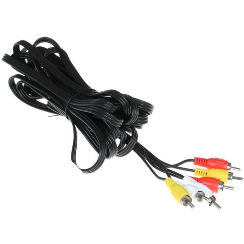 Купить Кабель   Aceline RCA x3 - RCA x3 черный  1380501. Характеристики, отзывы и цены в Донецке