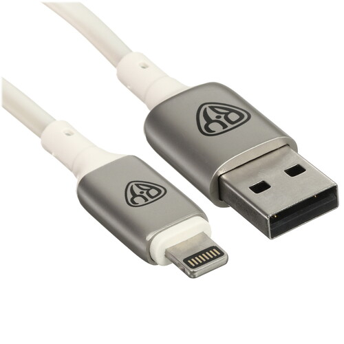 Купить Кабель круглый BY Lightning 8-pin - USB 2.0 Type-A белый 1 м  5482174. Характеристики, отзывы и цены в Донецке