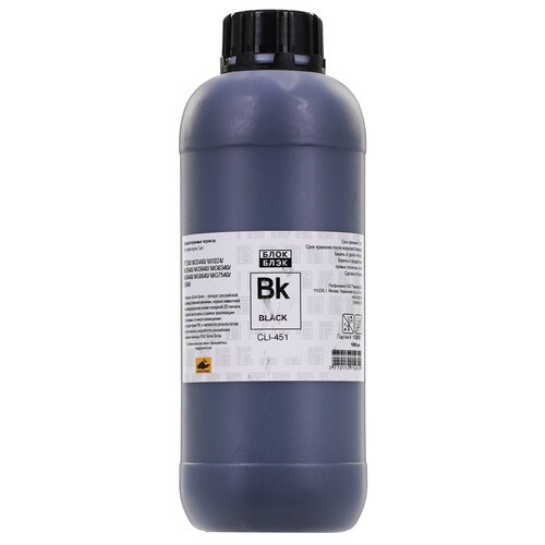 Купить Чернила  Блок Блэк CAN BK-451 черный  9171255. Характеристики, отзывы и цены в Донецке