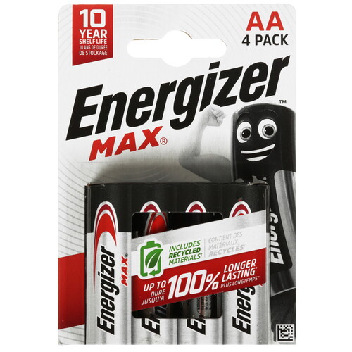Купить Батарейка Energizer Max AA / AA (LR6/ER14505/FR6/R6P)  5463264. Характеристики, отзывы и цены в Донецке