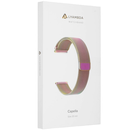 Купить Ремешок Lyambda универсальный 20 мм разноцветный  9252337. Характеристики, отзывы и цены в Донецке