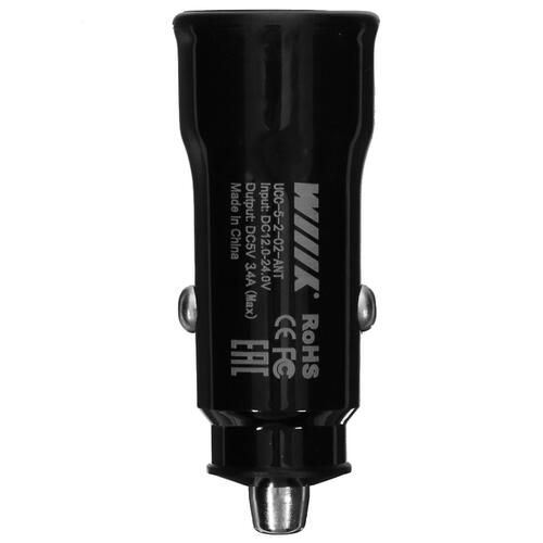 Купить Автомобильное ЗУ WIIIX UCC-5-2-02-ANT черный  5426732. Характеристики, отзывы и цены в Донецке