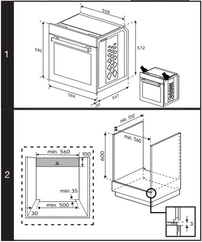 Купить Электрический духовой шкаф Hotpoint FE9 831 JSH BL черный  9006736. Характеристики, отзывы и цены в Донецке
