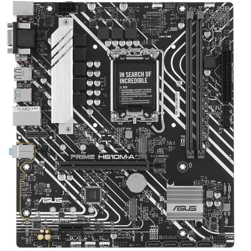 Купить Материнская плата ASUS PRIME H610M-A-CSM  5449154. Характеристики, отзывы и цены в Донецке
