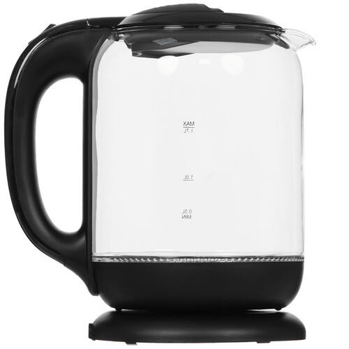 Купить Электрочайник RENOVA KT17G-05B черный  9207213. Характеристики, отзывы и цены в Донецке