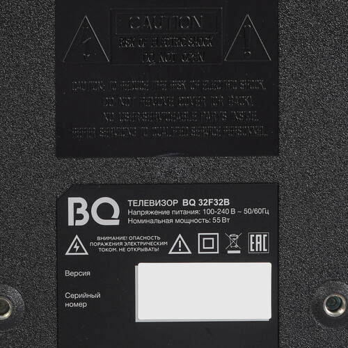 Купить 32" (81 см) Телевизор BQ 32F32B черный  9210837. Характеристики, отзывы и цены в Донецке