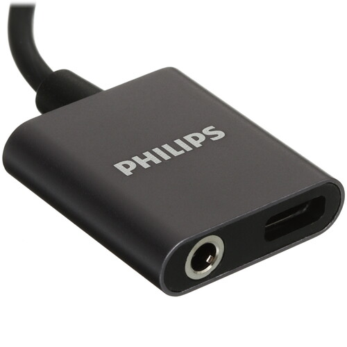 Купить Кабель   Philips USB Type-C - jack 3.5 мм, USB Type-C черный  5604547. Характеристики, отзывы и цены в Донецке
