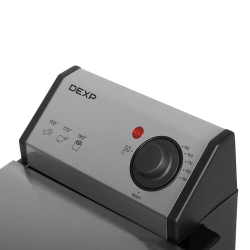 Купить Фритюрница DEXP DDF-3210 серебристый  9238068. Характеристики, отзывы и цены в Донецке