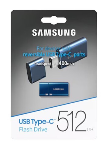 Купить Память USB Flash 512 ГБ Samsung Type-C  5635773. Характеристики, отзывы и цены в Донецке
