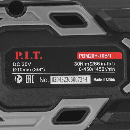 Купить Дрель-шуруповерт PIT PBM20H-10B/1 OnePower 20V  9086499. Характеристики, отзывы и цены в Донецке