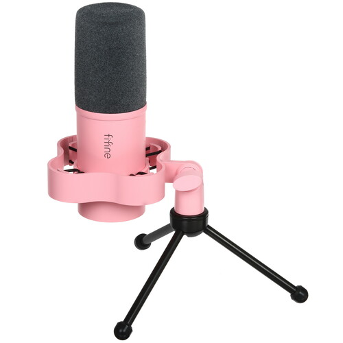 Купить Микрофон Fifine K688NEO розовый  5495610. Характеристики, отзывы и цены в Донецке